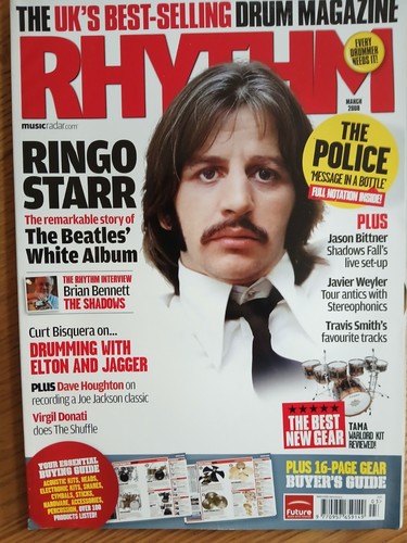 Rhythm magazine ringo starr - rhythm,