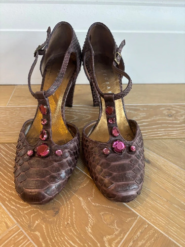 Vintage jigsaw brown faux - brown,