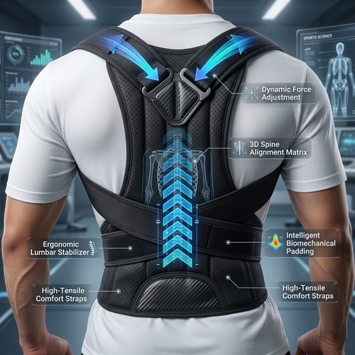 Adjustable posture corrector - posture,