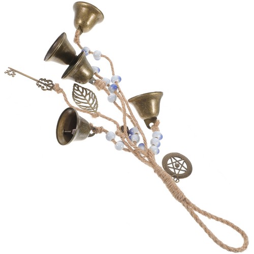 Decorative hanging witch bell - witch,