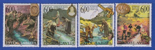 Yugoslavia 1999 gold panning - yugoslavia,
