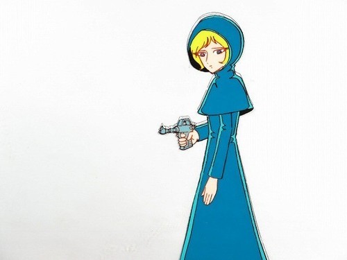 Galaxy express cel - cel, painting