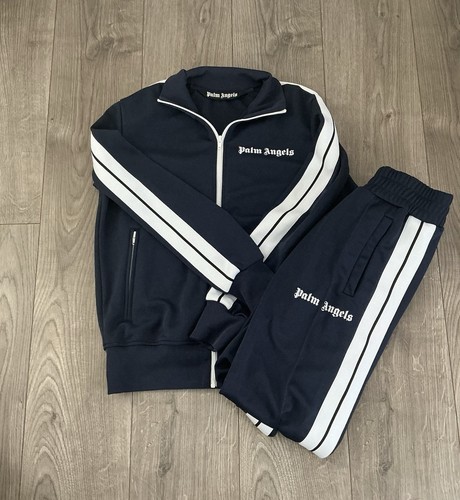 Navy palm angels tracksuit - navy,