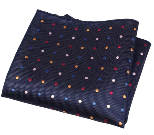 Pocket square navy blue - |,
