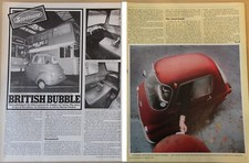 Original CSC 1985 magazine article: SCOOTACAR story of a microcar