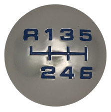 Gear knob SILVER R1 6 speed BLUE for BMW Mini 2001 2002 2003 Short shifter