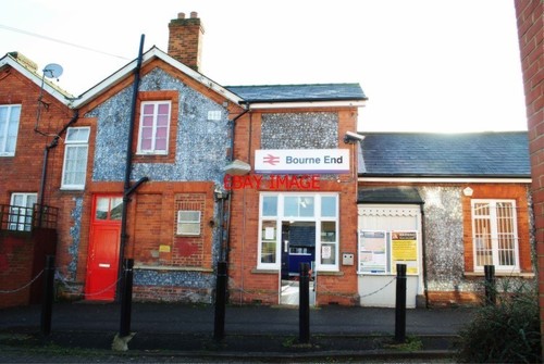 Photo bourne end railway - bourne,