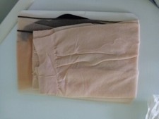 Ladies Seamed Tights Nude/Natural with black seam and heel Possible 10-15 denier