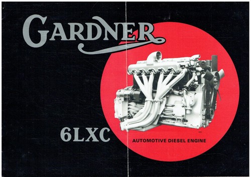Gardner 6lxc truck diesel - gardner,