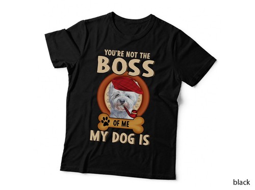Westie dog shirt funny - t-shirt,,