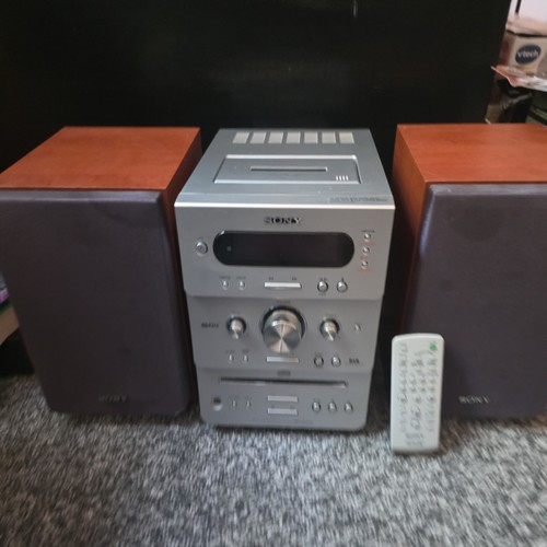 Sony micro hifi system - hifi,