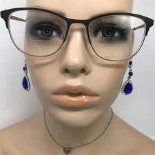 Specsavers Joyleen Glasses Frames Black Full Rim Square Eyeglasses Frame Only