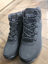 Henley dlx black lace up - black,