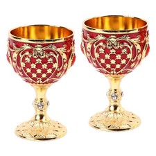 Vintage chalice - (gold,