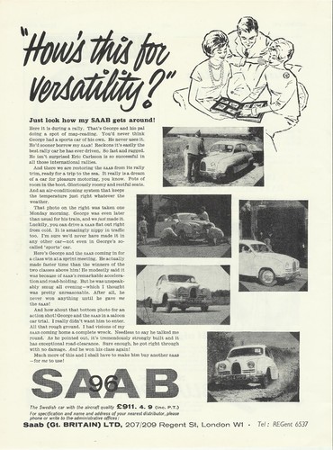 Saab stroke original 1961 - 2-stroke,