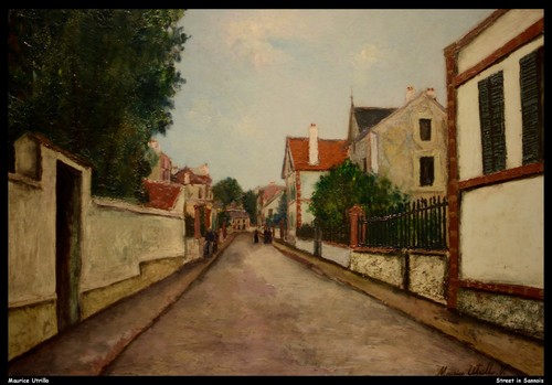 Maurice utrillo street - utrillo, in