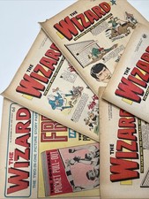 5 x THE WIZARD Comics -