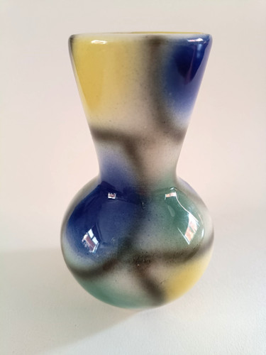 Vintage lustre ware vase - vintage,