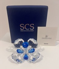 Swarovski 2015 SCS Peacock Flower 5068820 Annual Edition Mint Condition & Boxed