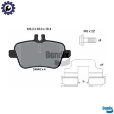 BRAKE PAD SET DISC BRAKE