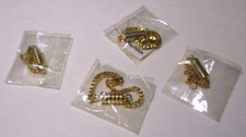 Lot of 4 Goldtone Magnetic
