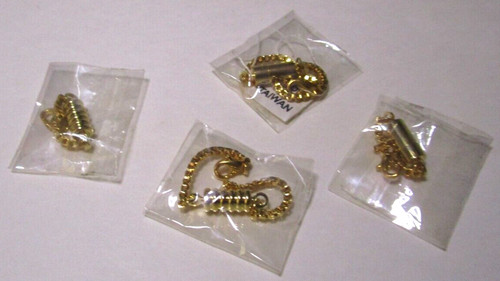 Lot goldtone magnetic - of, 4