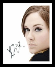 Adele autograph signed - adele, &