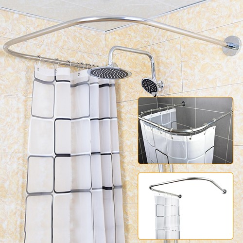 Shape shower rail rod with - u,