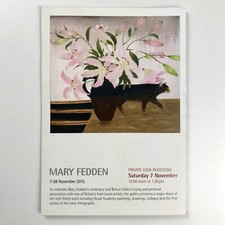 Private view/folding card Mary