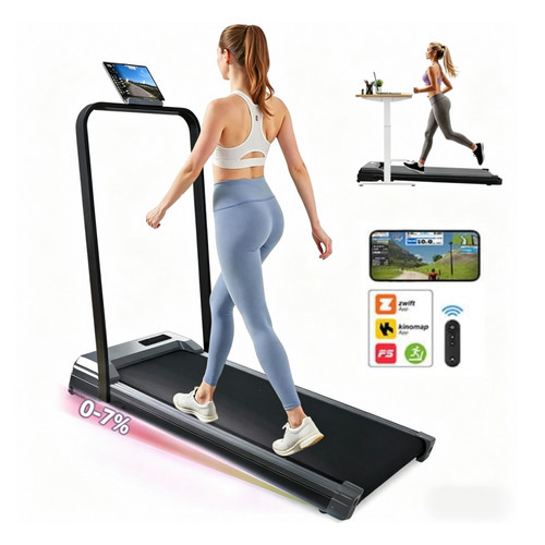Incline walking pad treadmill - incline,