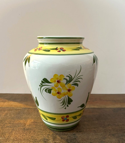Vintage floral ceramic - floral,