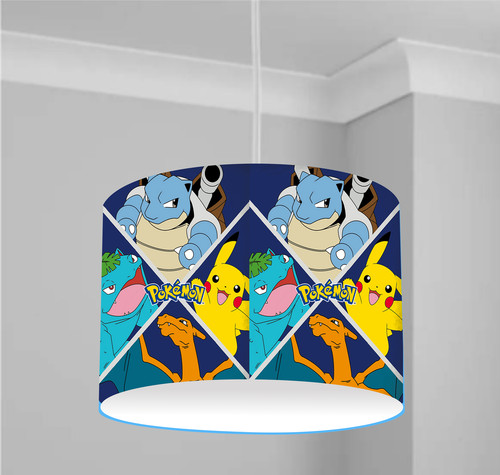 Pokemon ceiling drum light - d,