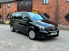 2018 (18) MERCEDES VITO 114 C+PACT TAXI *BLACK* 7G AUTO FULL M1 HACKNEY *PENSO*