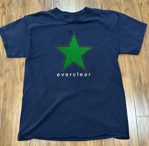 Everclear band green star logo - green,