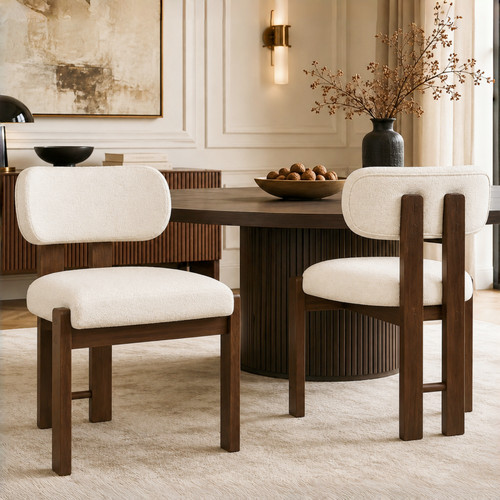 Dining chairs set - of, solid