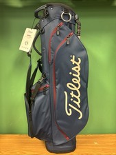 Titleist Players 4 Stand Golf Bag Folds of Honor Navy/Burgundy/Bone Stand Bag