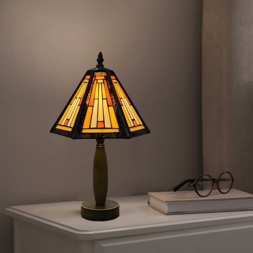 Inch tiffany style table - inch,