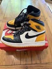 Jordan 1 Taxi - used - UK 3.5 - yellow  and Black 