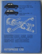 Austin A30 A35 & A40 Farina Mk