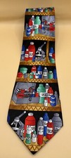 Vintage Fratello Chemistry Set Up Novelty Men’s Necktie EUC