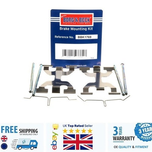 Brake pad fitting kit - pad, bbk1769