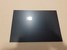 2 mm Black Carbon Fibre Effect ABS Sheet, A6 A5 A4 A3  model car trim vacform