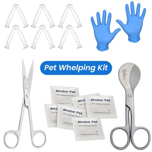 Dog puppy whelping kit - dog,