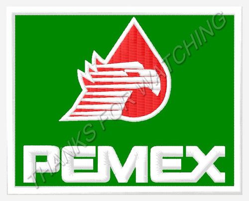Pemex embroidered patch - pemex,