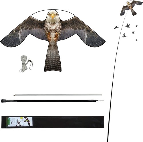 Laptony bird scarer flying - laptony,