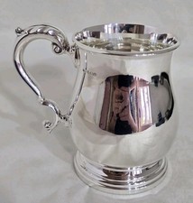 Vintage Sterling silver Mug /