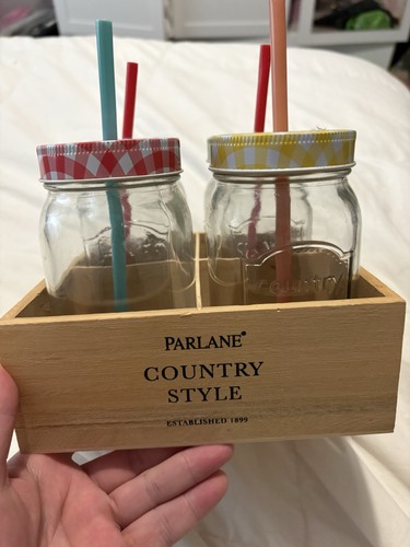Set glass jars - set, lids