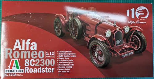 Italeri alfa romeo 8c - romeo,