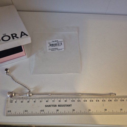 Genuine pandora bracelet 17cms - genuine,