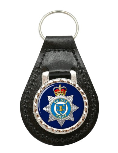 Sussex police leather key - sussex,